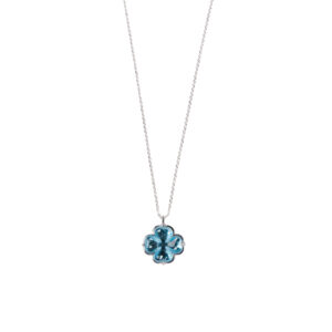 Sterling Silver Lucky Clover Necklace (A)